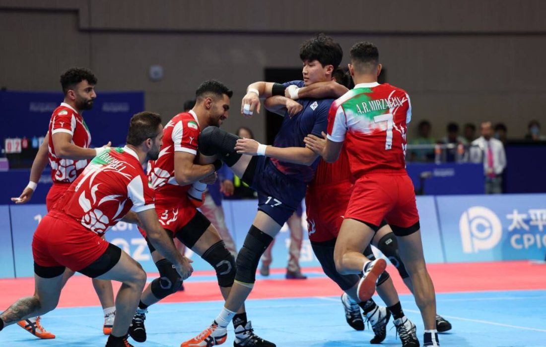 صعود تیم ملی کبدی به نیمه نهایی بازیهای آسیایی