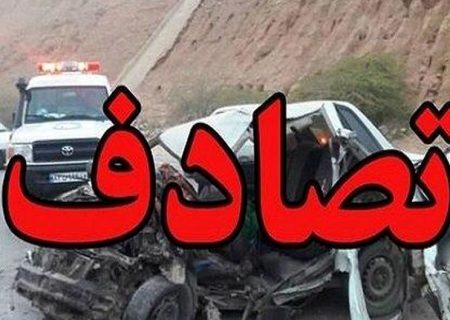 تصادف تریلی با پژو پارس در شهرستان دیر ۴ مصدوم بر جا گذاشت