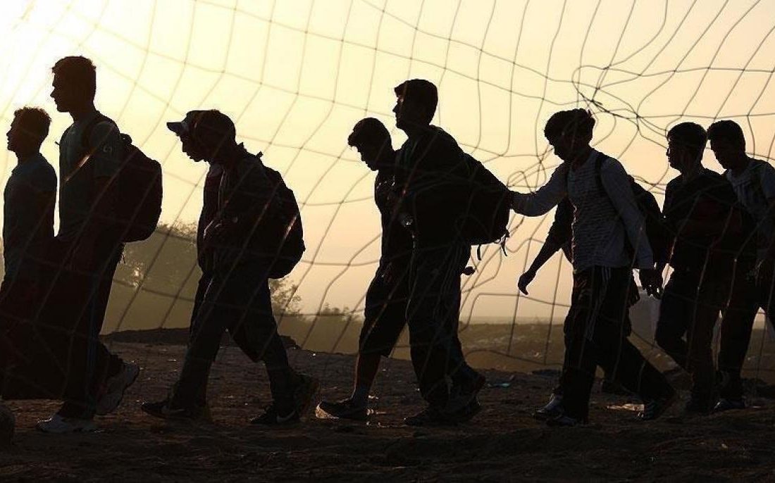 هجوم مهاجران افغان به سمت مرز