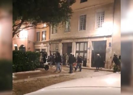 حمله به کنفرانسی با موضوع فلسطین