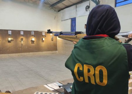 برگزاری مسابقات تیراندازی با تپانچه و تفنگ بادی