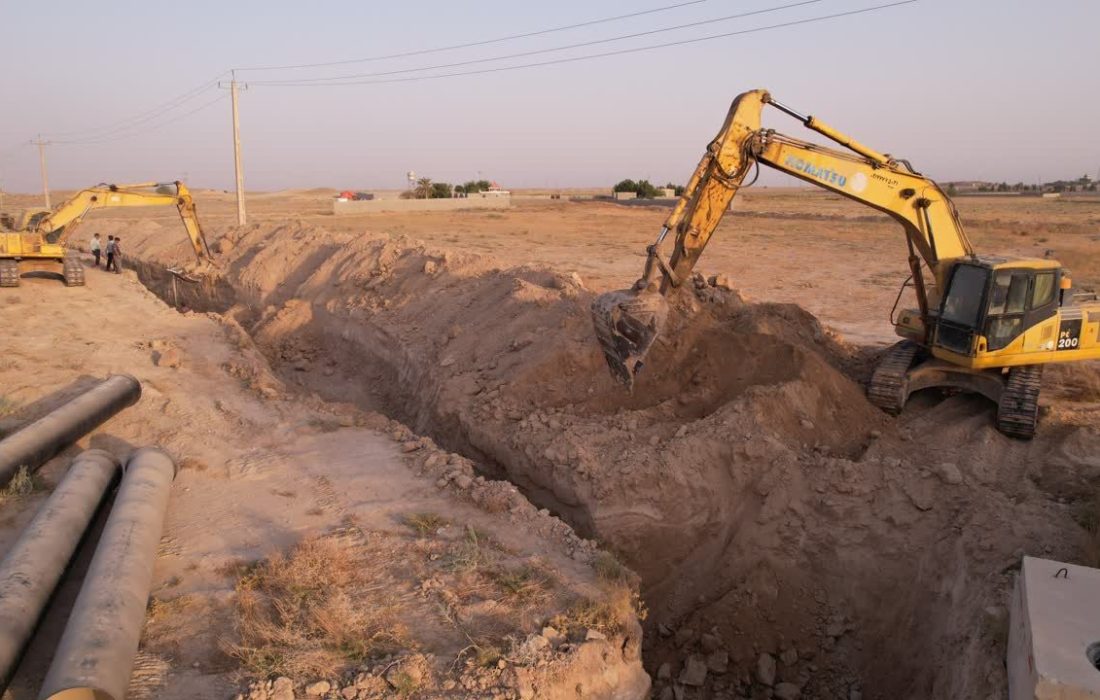 پروژه خط انتقال مجتمع آبرسانی ارم- دهرود ۸۰ درصد پیشرفت فیزیکی دارد