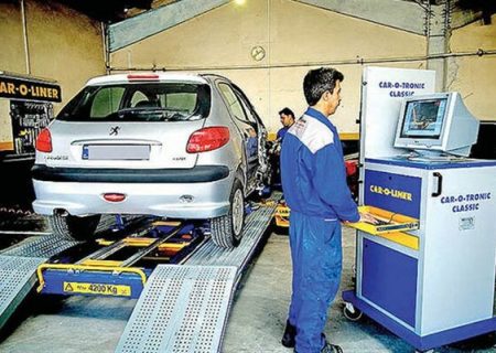 جریمه۱۰۰ هزار تومانی خودروهای فاقد معاینه فنی