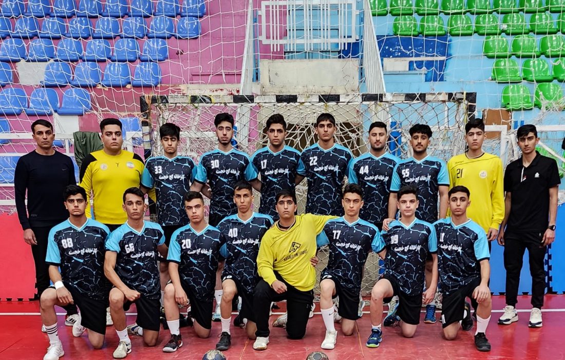 نوجوانان کازرونی نایب ‌قهرمان مسابقات هندبال جنوب کشور