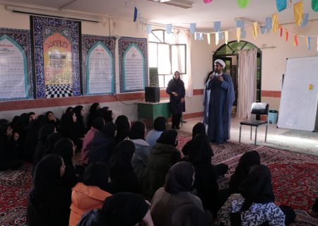 برگزاری جشن دهه مبارکه فجر در مدرسه معراج تفیهان