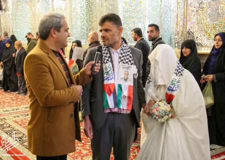 صندوق اخذ رای در حرم مطهر حضرت شاهچراغ