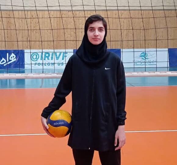 حضوردختر نوجوان بوشهری به مرحله دوم اردوی انتخابی تیم ملی والیبال