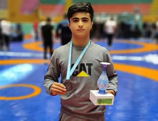 کسب دومین مدال بین‌المللی تاریخ کشتی بوشهر