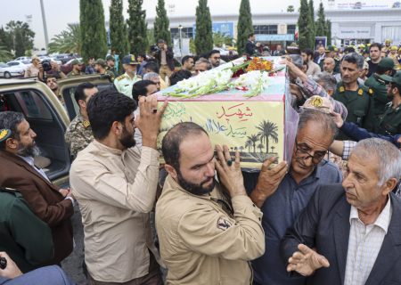 استقبال از پیکر شهید سید علاءالدین اسدپور‎