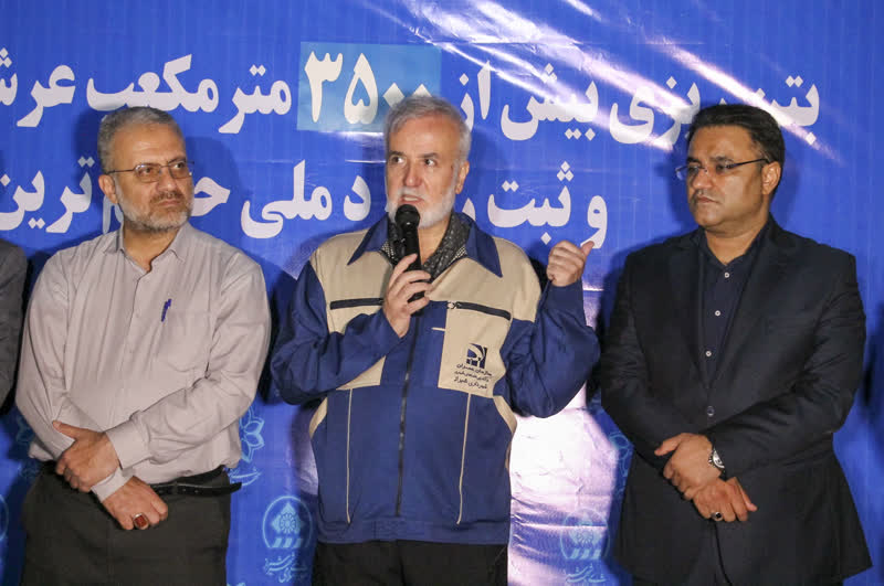 رکود ملی بتن‌ریزی تقاطعات شهری در شیراز شکسته شد