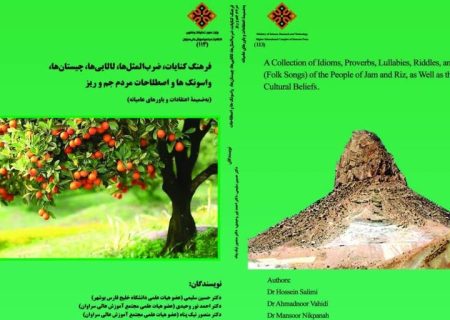 کتاب «فرهنگ اصطلاحات و باورهای عامیانه مردم جم و ریز» منتشر شد