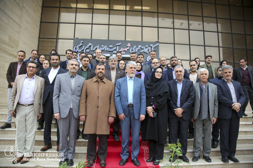 افتتاح دوکتابخانه عمومی در شیراز با حضور وزیر فرهنگ و ارشاد اسلامی