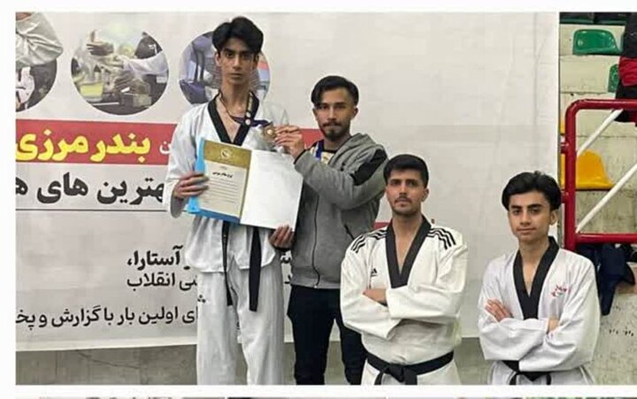 درخشش تکواندوکار خورموجی در رقابتهای کشوری