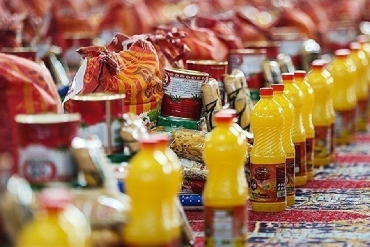 توزیع ۵۵۰ بسته معیشتی بین نیازمندان و ایتام محله کشن شیراز