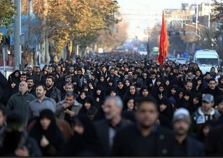 راهپیمایی جاماندگان اربعین حسینی در شیراز