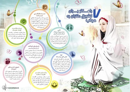 اینفوگرافی/ تشویق دختران به حجاب