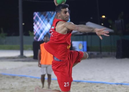 افتخارآفرینی بازیکن خارگی در تیم ملی هندبال ساحلی