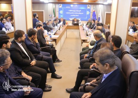 معارفه مدیر کل جدید صنعت ، معدن و تجارت استان بوشهر