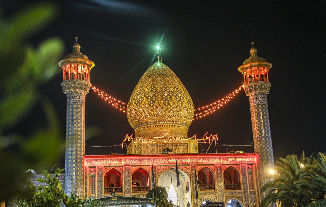 مراسم عزاداری شب شهادت حضرت زهرا(س) در حرم مطهر سیدعلاالدین حسین(ع) برگزار شد