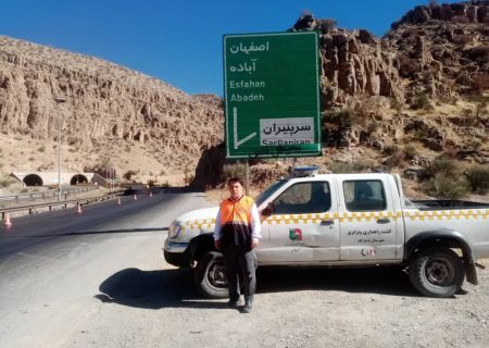عملکرد موفق گاردریل‌های اداره کل راهداری فارس
