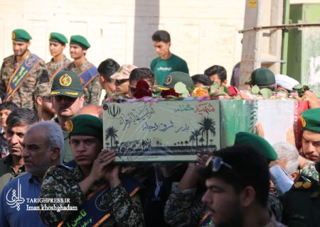 استقبال از شهید گمنام در برازجان