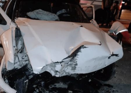 ۴ مصدوم در برخورد پژو پارس با نیوجرسی در محور کنارتخته–دالکی