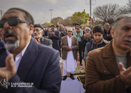 اقامه نماز عید فطر در صدرا