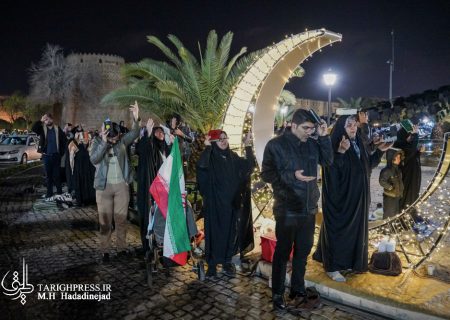 شب قدر در میدان شهداء شیراز