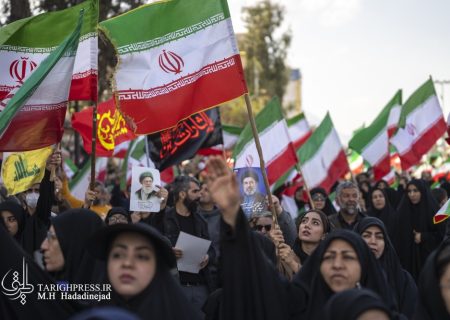 بیعت مردم با رهبری در شیراز