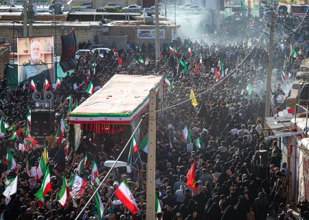 تشییع پیکر سردار شهید مجید خادمی