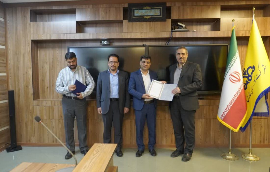 تقدیر معاون بسیج و امور استانهای سازمان پدافند غیرعامل کشور از مدیرعامل شرکت گاز استان فارس